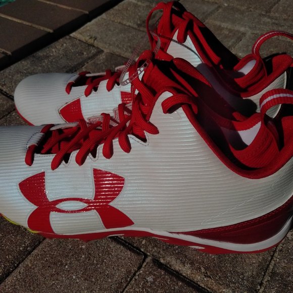 Under Armour Elite Mid Football Cleats – Size 15 – New - Picture 2 of 9